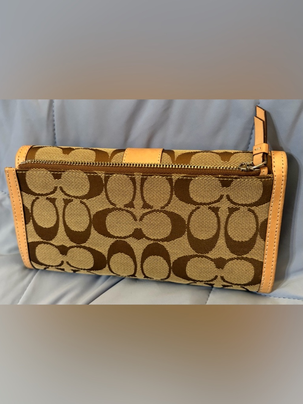 Coach Signature Long Wallet - Picture 8 of 12